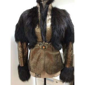 B2 BALIZZA Genuine Premium Fur and Lamb Jacket